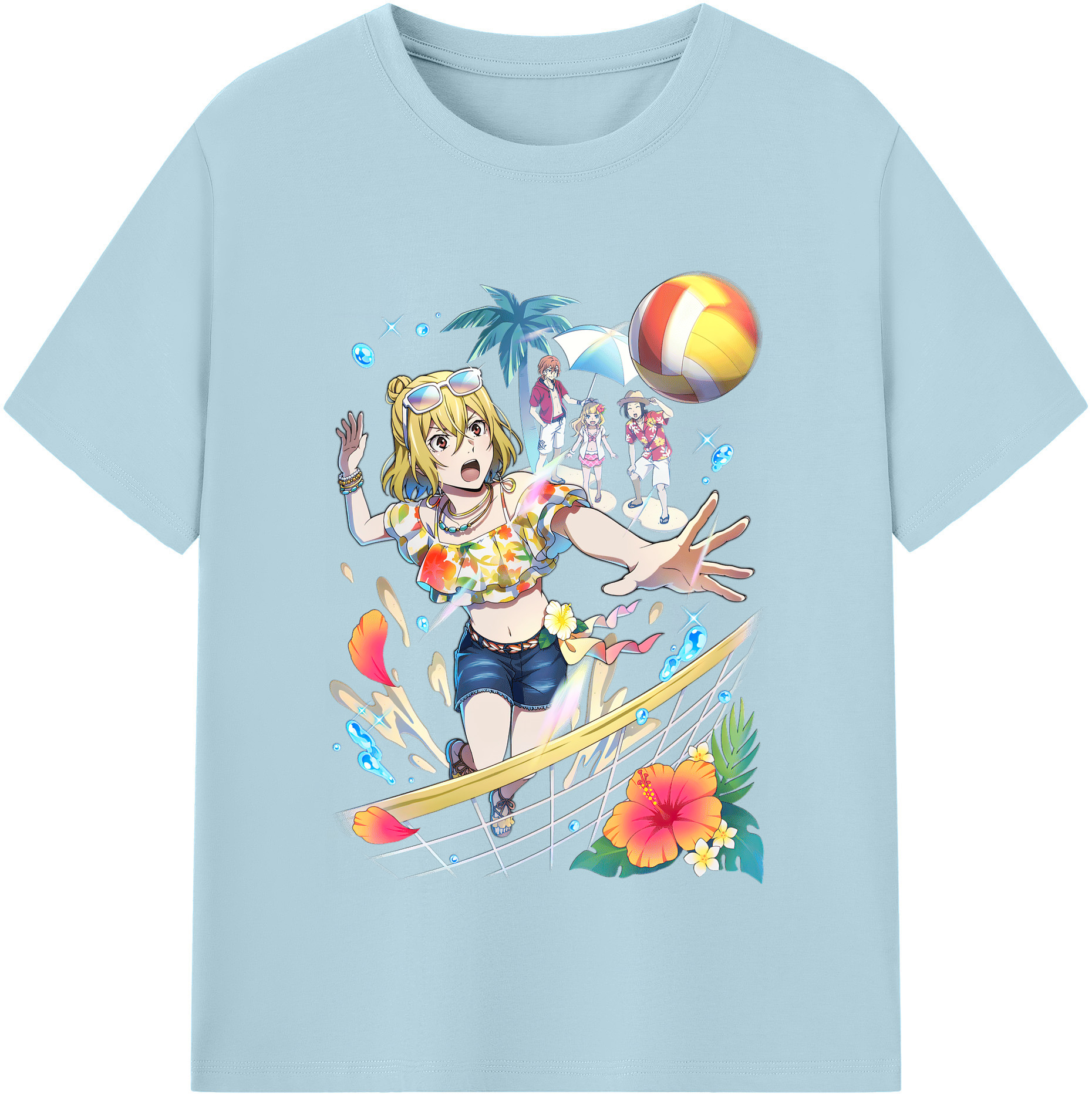 （画像用） 文豪ストレイドッグス Bungo Stray Dogs 綿100％半袖Tシャツ（フロントプリント）